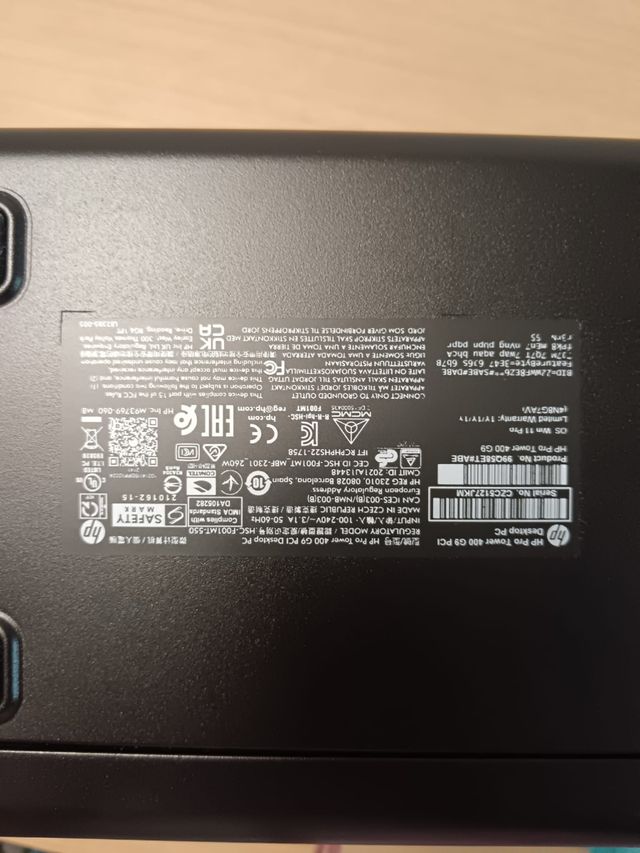 I5 14500 HP PRO TOWER 400