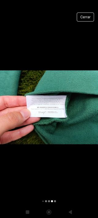Sudadera Mr Wonderful verde I'm the boss