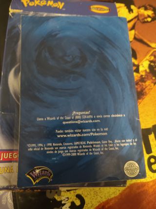Caja Juego Cartas Pokémon Intercambiables