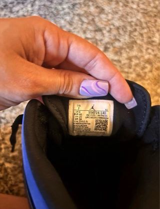 Jordan Mid Scarpe da Ginnastica Blu Nero