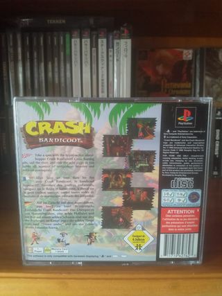 Crash Bandicoot PlayStation PAL