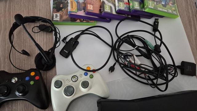 Pack Xbox 360 Kinect + Juegos +  4 Mandos