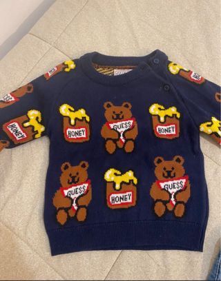 Maglioncino Guess bimbo 18 mesi orsetto