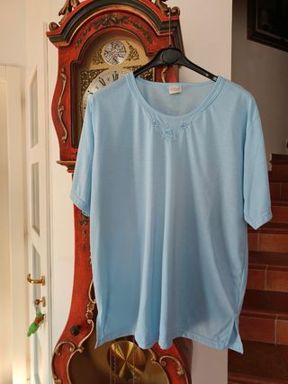 T-shirt Romesa Azzurro Taglia XL