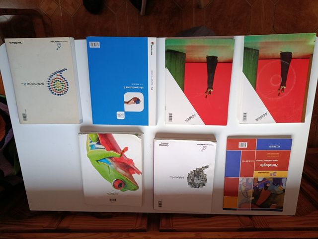 Libros de texto varios: