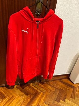 Sudadera Puma Hombre Talla L Roja
