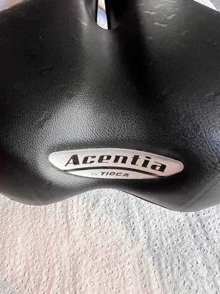 Sillín Bicicleta Tioga Acentia Negro