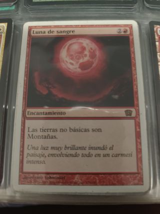 Magic Luna de Sangre MTG Carta Encantamiento