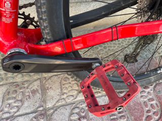 Bicicleta MTB GHOST rojo Ferrari, impecable. T / M