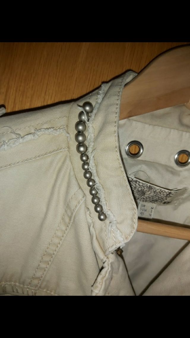 Chaqueta MNG Beige Talla M