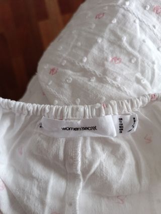 Camisón Maternidad Algodón Flores