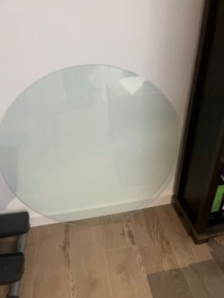 Cristal redondo para mesa 1m