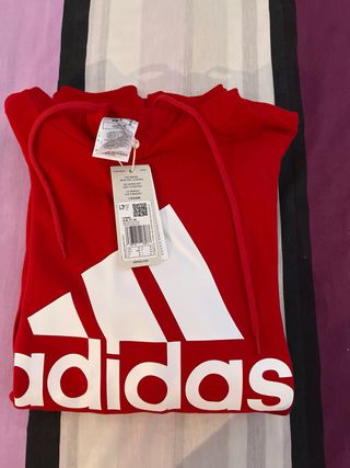 Sudadera Adidas Roja Talla M