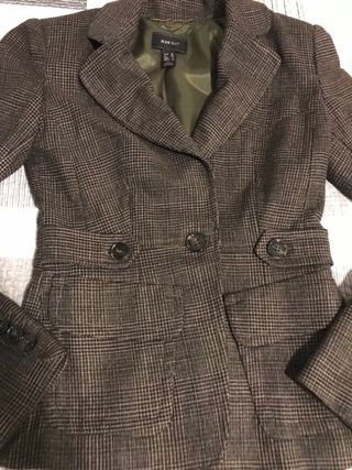 Chaqueta MNG SUIT Talla 36 Marrón