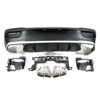 Difusor Trasero Mercedes C167 GLE 2020 Colas