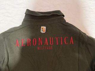 Polo Aeronautica Militare Bambino Verde