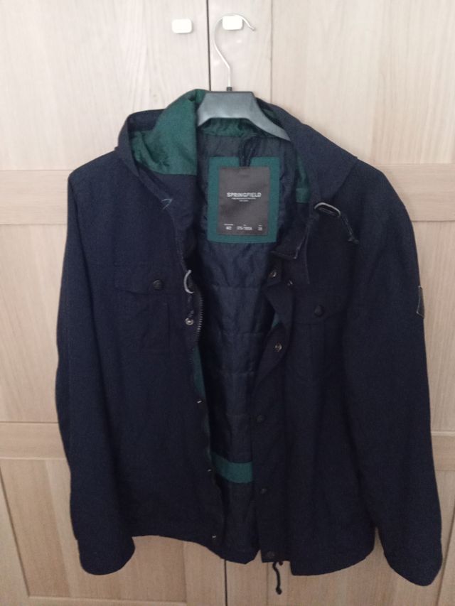 Parka Springfield Azul Talla M