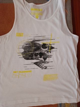 2 Camisetas Tirantes Blancas T M Rip Curl