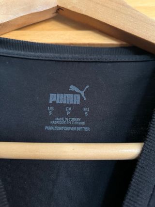 Camiseta Puma Valencia CF Negra Talla S
