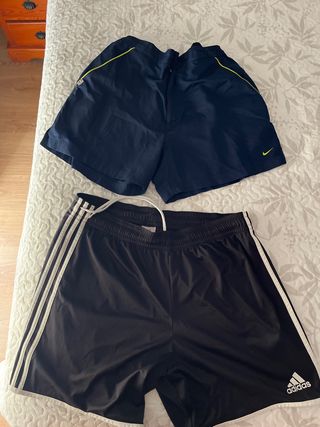Pack 2 Pantalones Nike y Adidas