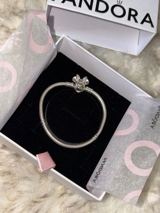 Pulsera Pandora Minnie Mouse Plata