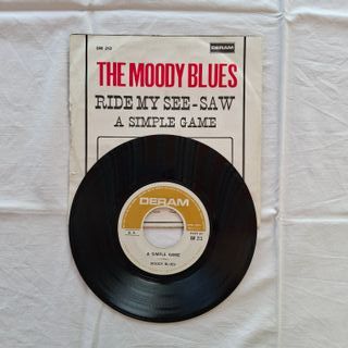 Vinile 45 giri dei The Moody blues