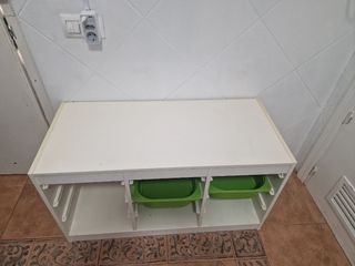 Mueble de almacenaje blanco Ikea