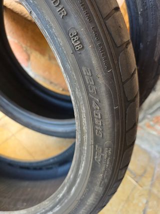 2x Neumáticos Goodyear 225/40R19 89Y