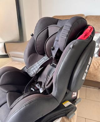 Silla de coche negra