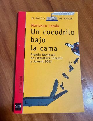 Un cocodrilo bajo la cama