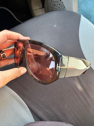 Occhiali da sole Tom Ford Bronson neri