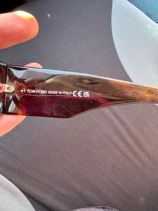 Occhiali da sole Tom Ford Bronson neri