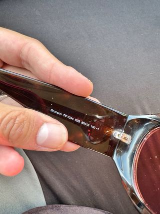 Occhiali da sole Tom Ford Bronson neri