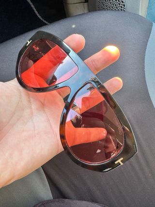 Occhiali da sole Tom Ford Bronson neri