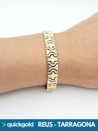 28.34GR ORO 18K PULSERA SEMIRRIGIDA 035-05-00527 