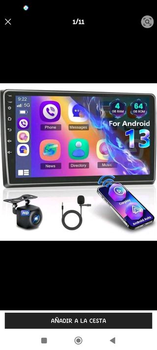 Radio Coche Android 13 para Audi A4 (2002-2008)