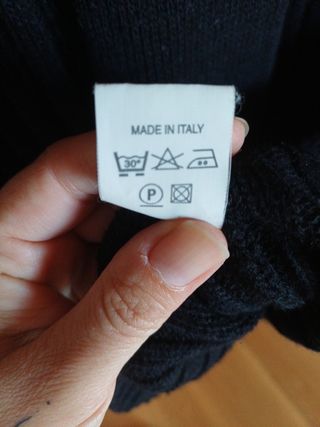 Vestito lungo nero a collo alto