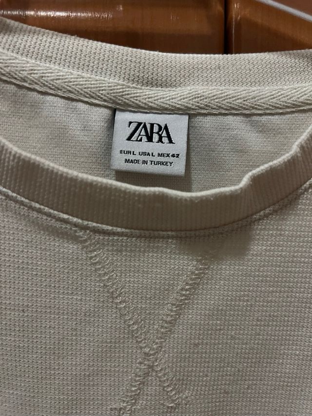 T-shirt bianca oversize Zara