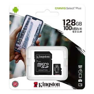Tarjeta 128GB Micro SDXC Kingston Clase 10