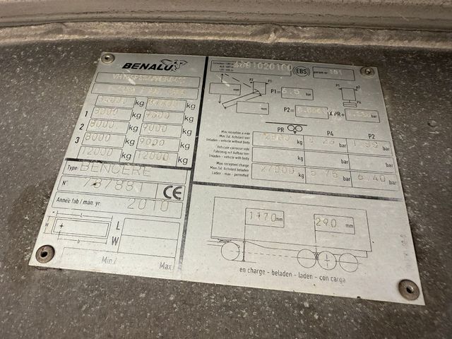 SEMIREMOLQUE ALUMINIO 50M3 BENALU