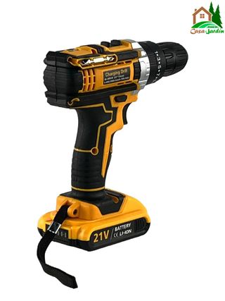 Taladro Atornillador 21V con 2 Baterías