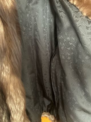Abrigo de piel Zorro