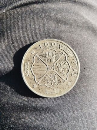 Moneda 100 ptas Francisco Franco 1966