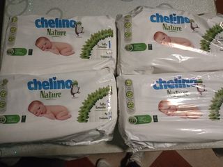 Chelino Nature Talla 1 (28 uds) 4 paquetes
