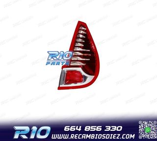 PILOTO DCH RENAULT SCENIC III 09-12 BLANCO ROJO