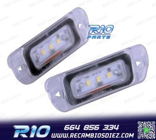 LUCES MATRÍCULA LED PARA MERCEDES CLASE ML W164 05-08