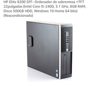 HP Elite 8200 SFF Ordenador Intel i5 8GB RAM 500GB
