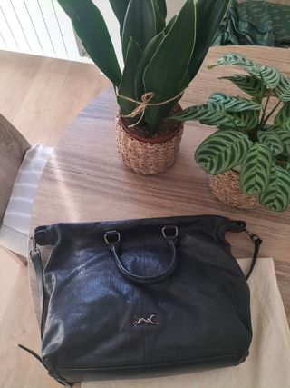 Bolso de Hombro Negro