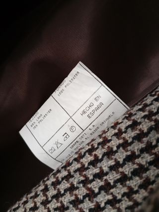 Chaqueta de lana talla 42
