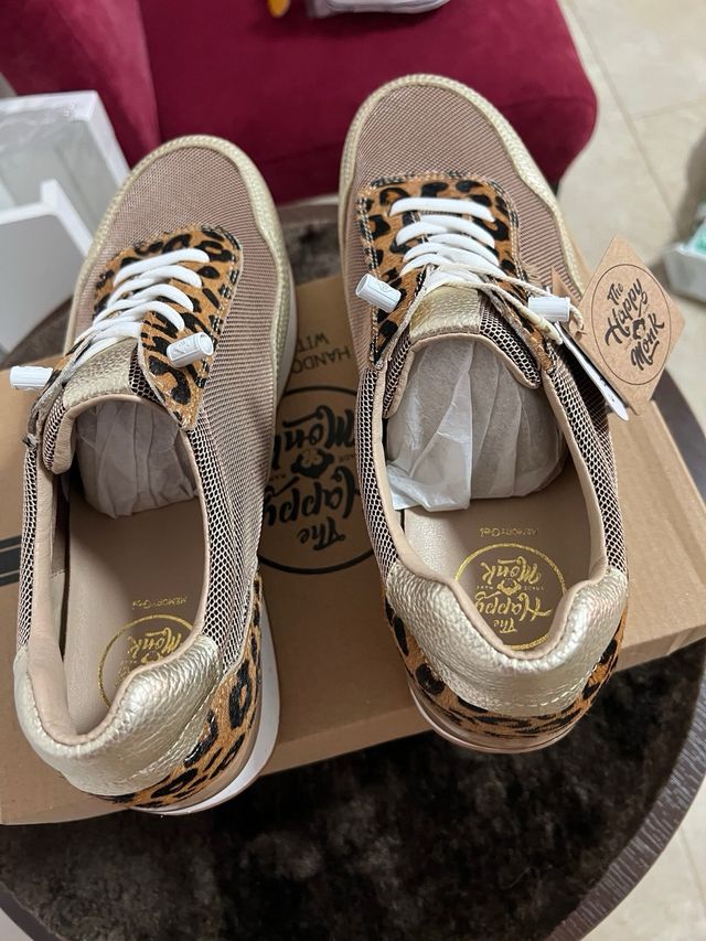 Zapatillas The Happy Monk Leopardo Talla 41